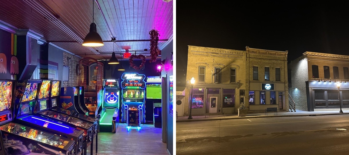 Patrick's Arcade Bar Menu